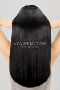 ヘアケア美容家電 モデル撮影