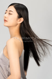 ヘアケア美容家電 モデル撮影